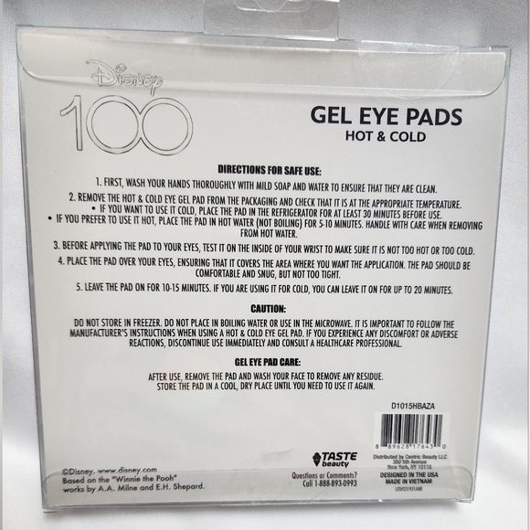 Disney 2 Pair Hot & Cold Gel Eye Pads - Picture 5 of 5